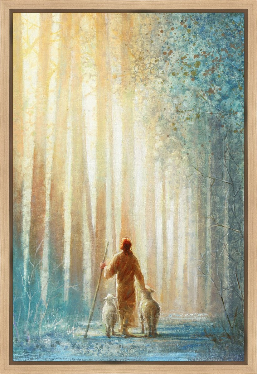 He Leadeth Me Gallery Wrap