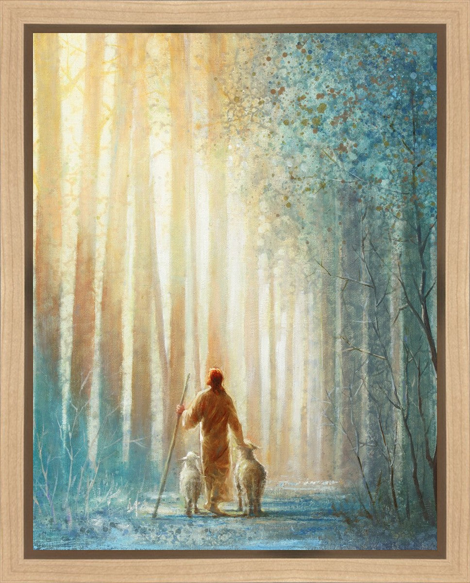 He Leadeth Me Gallery Wrap