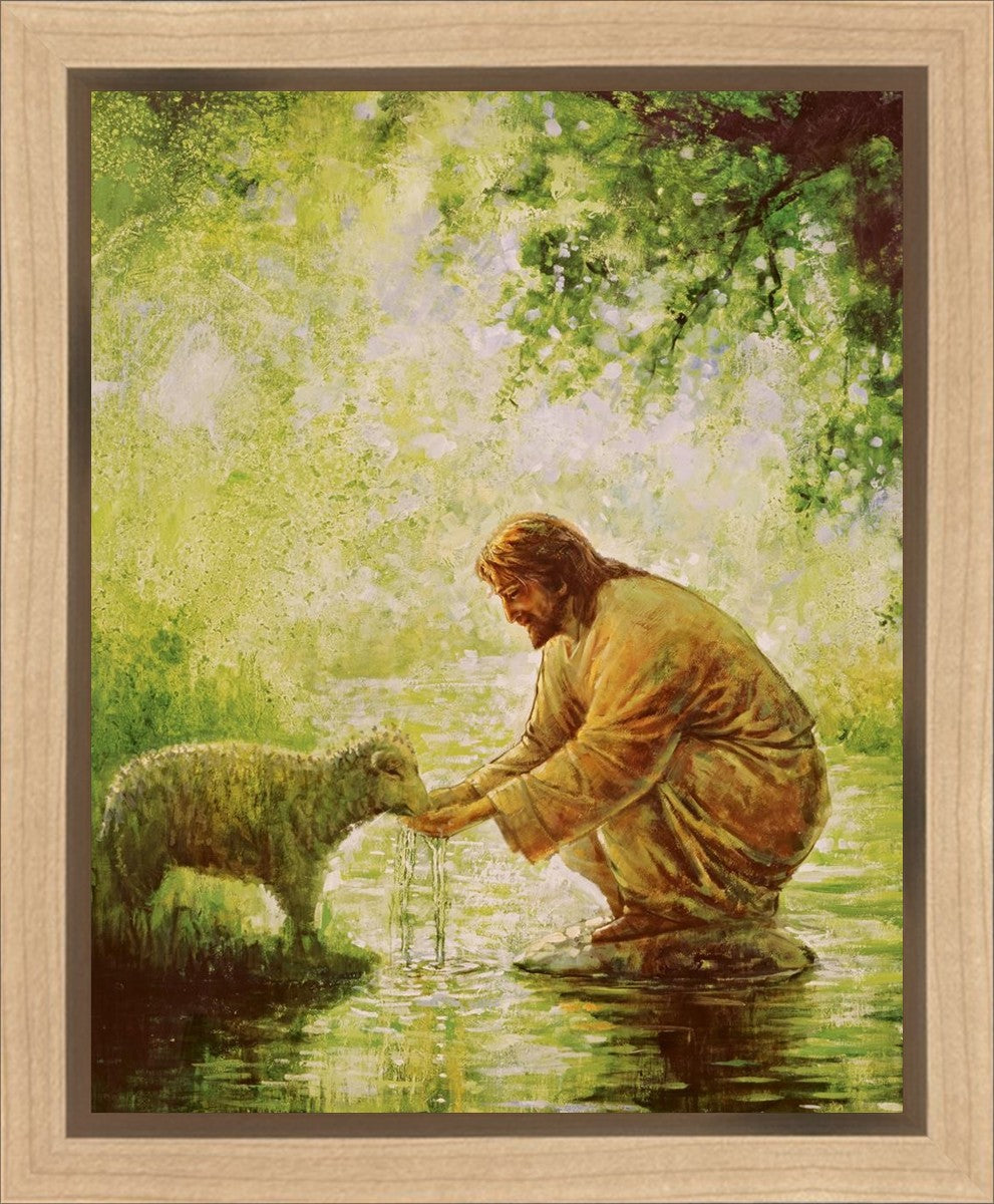 Gentle Shepherd Gallery Wrap