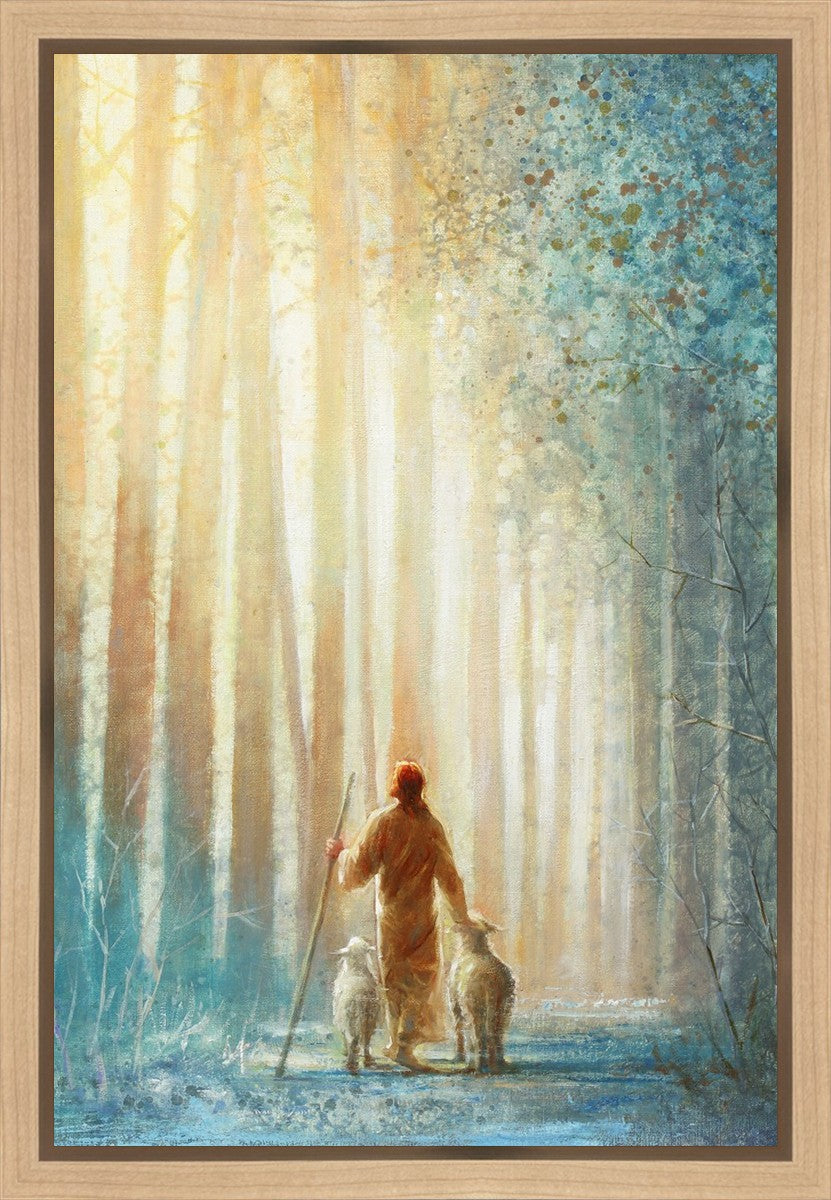 He Leadeth Me Gallery Wrap
