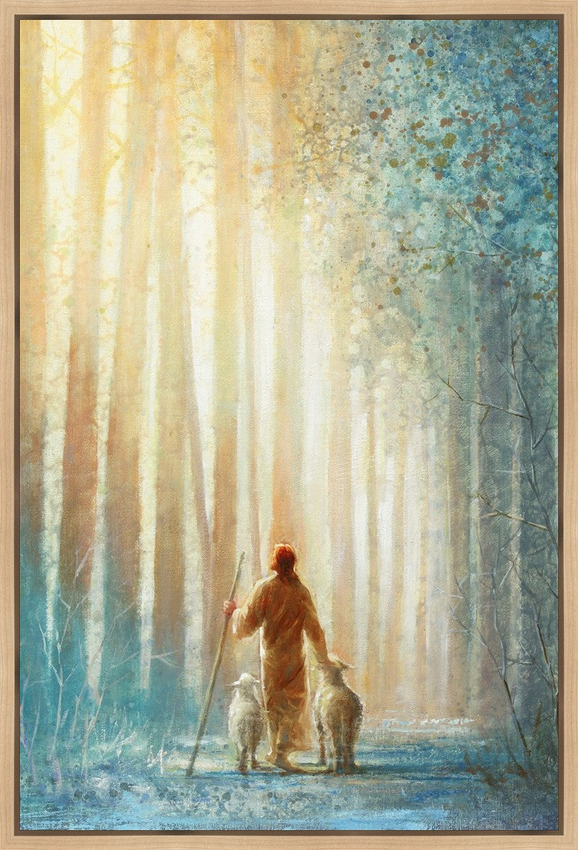 He Leadeth Me Gallery Wrap