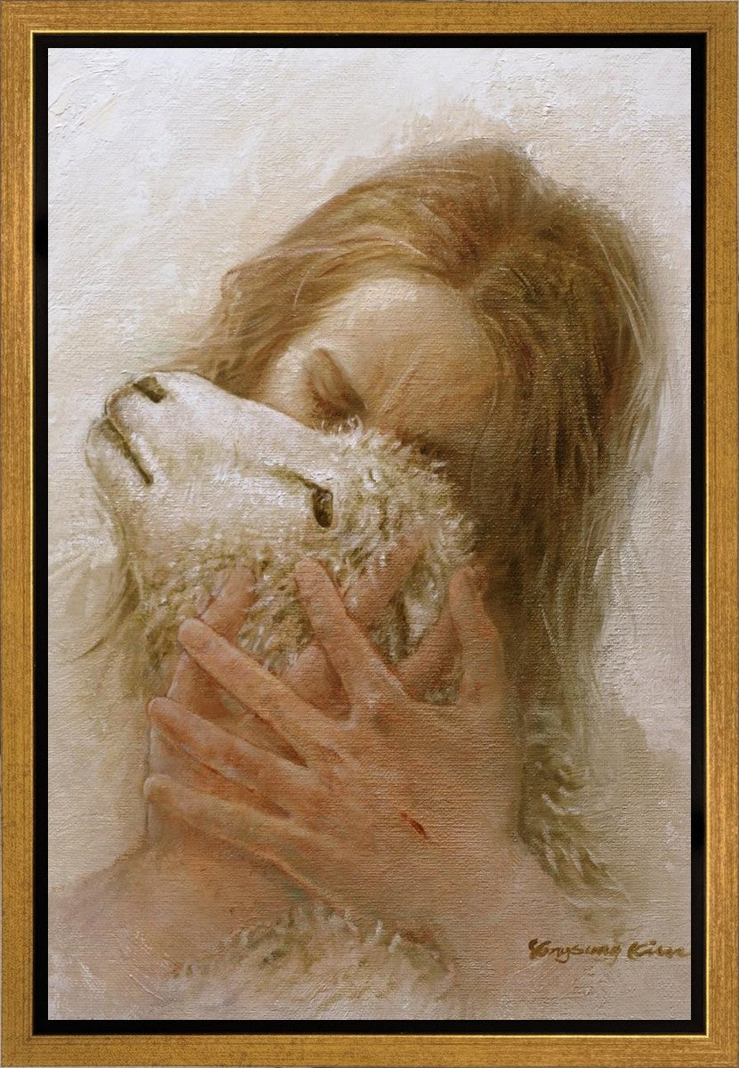 The Shepherd's Embrace Gallery Wrap