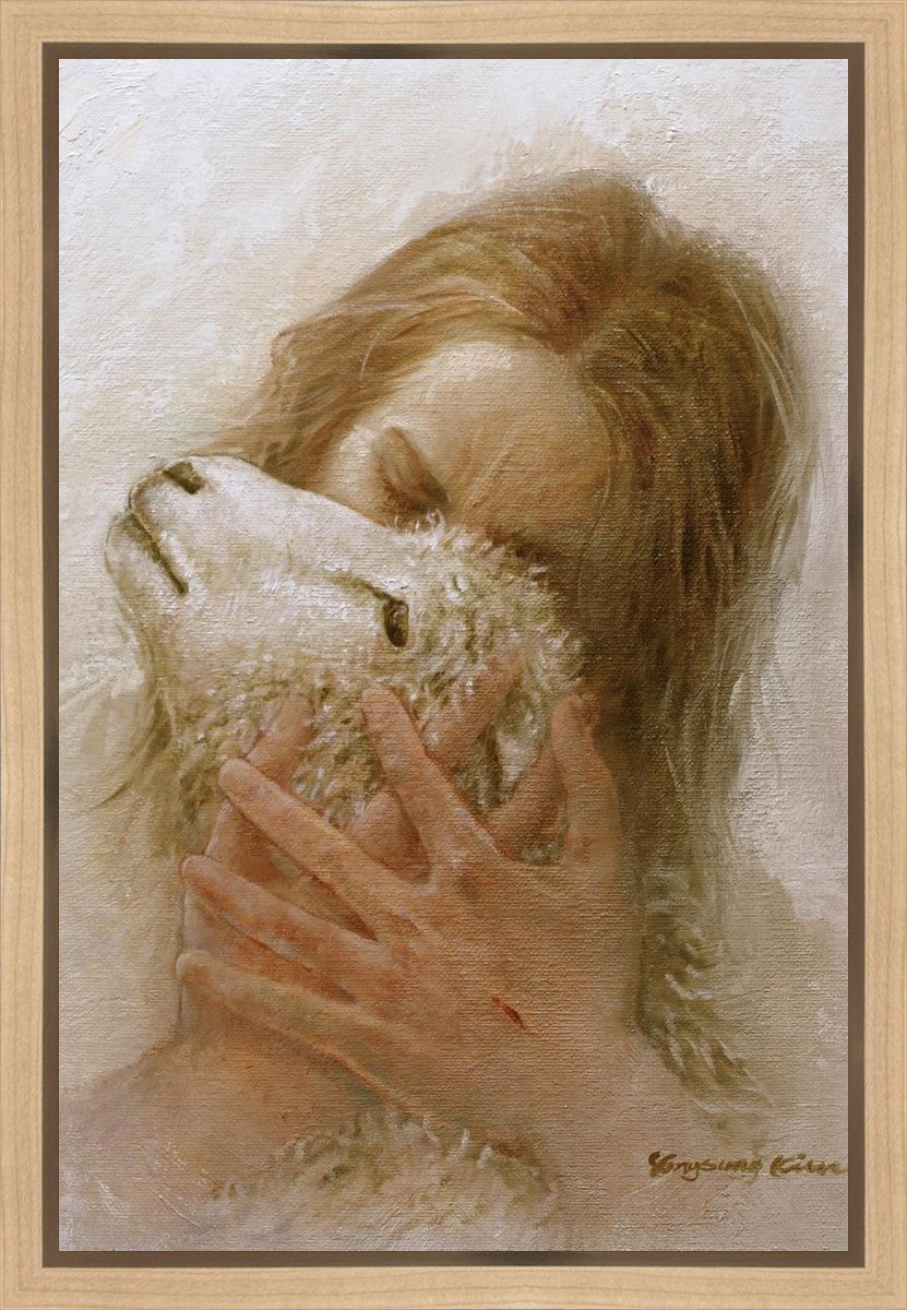 The Shepherd's Embrace Gallery Wrap
