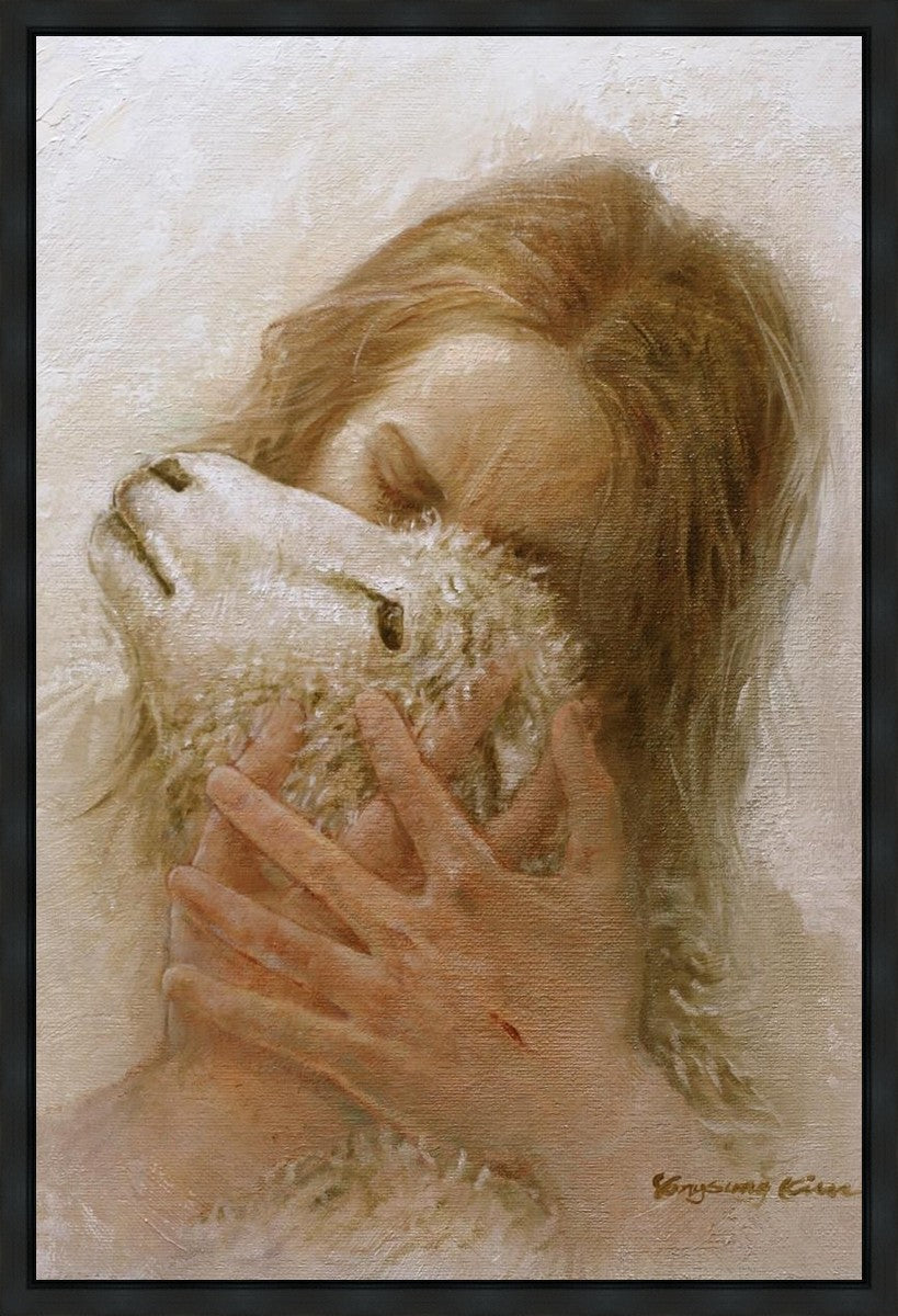 The Shepherd's Embrace Gallery Wrap