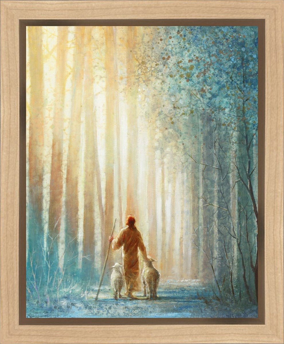 He Leadeth Me Gallery Wrap