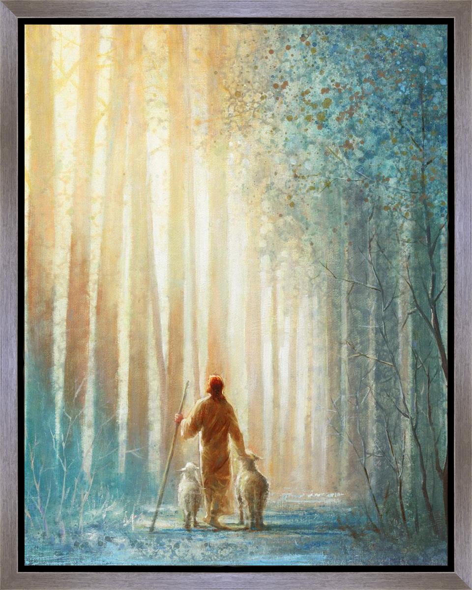 He Leadeth Me Gallery Wrap