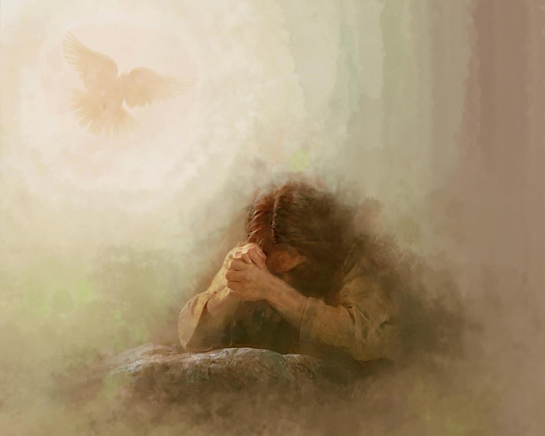 Lord of Prayer NEUTRAL Gallery Wrap