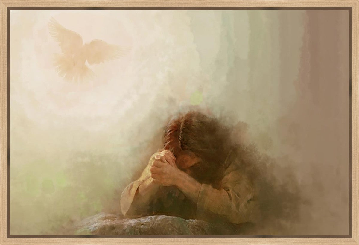 Lord of Prayer NEUTRAL Gallery Wrap
