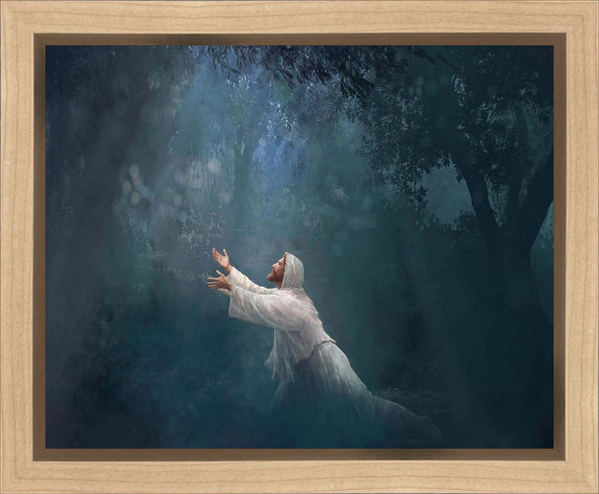 Not My Will But Thine Gallery Wrap