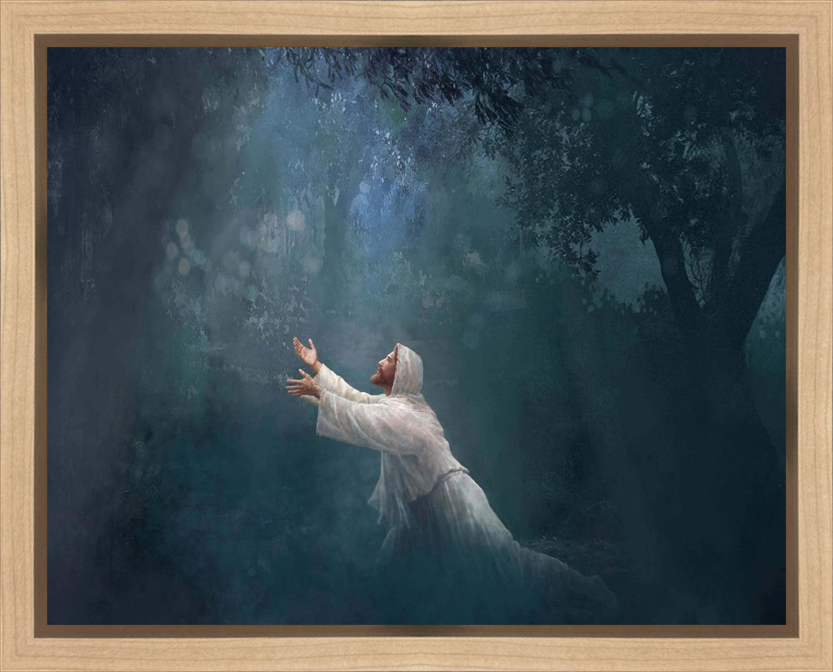 Not My Will But Thine Gallery Wrap