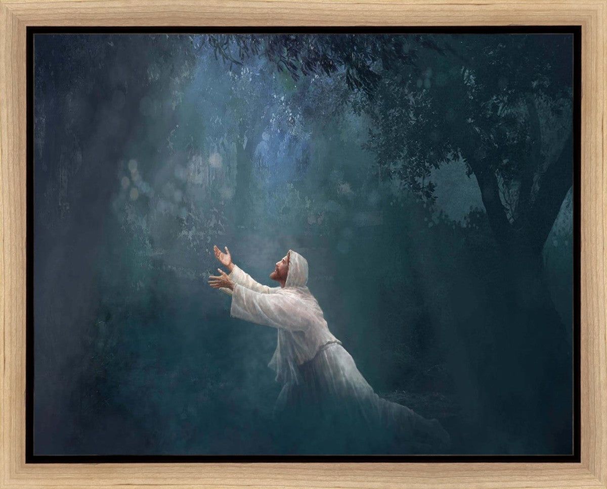 Not My Will But Thine Gallery Wrap