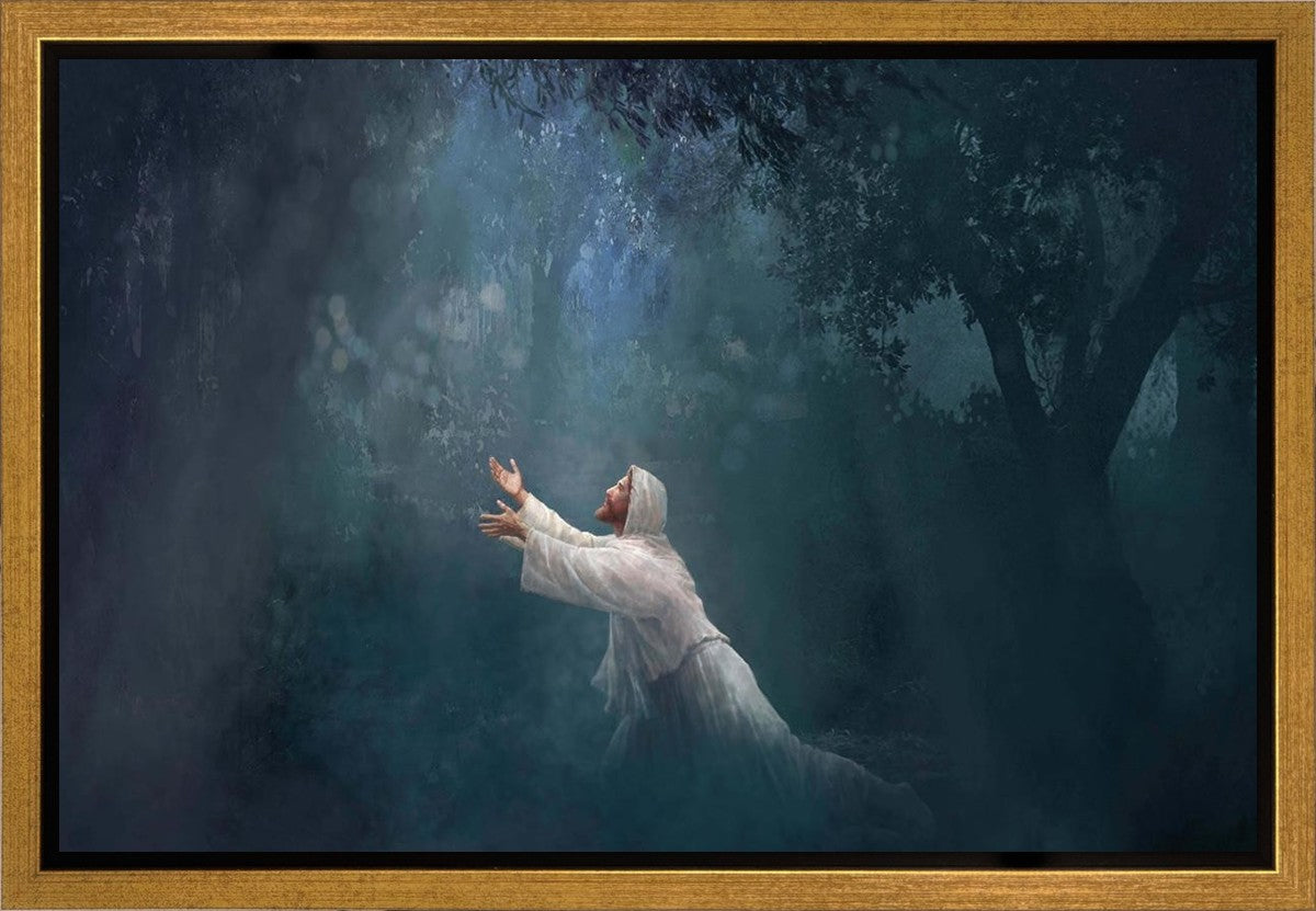 Not My Will But Thine Gallery Wrap