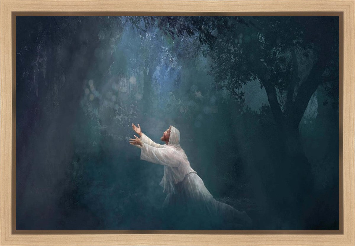 Not My Will But Thine Gallery Wrap