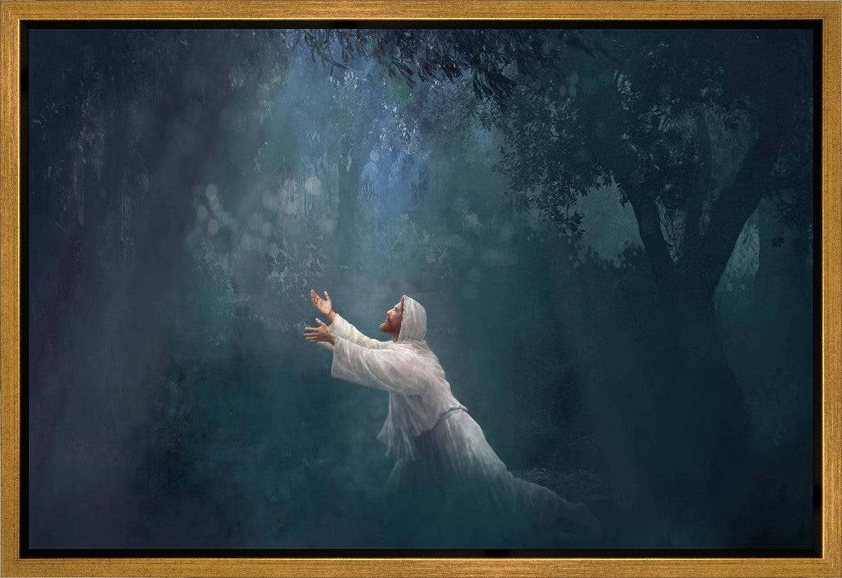Not My Will But Thine Gallery Wrap