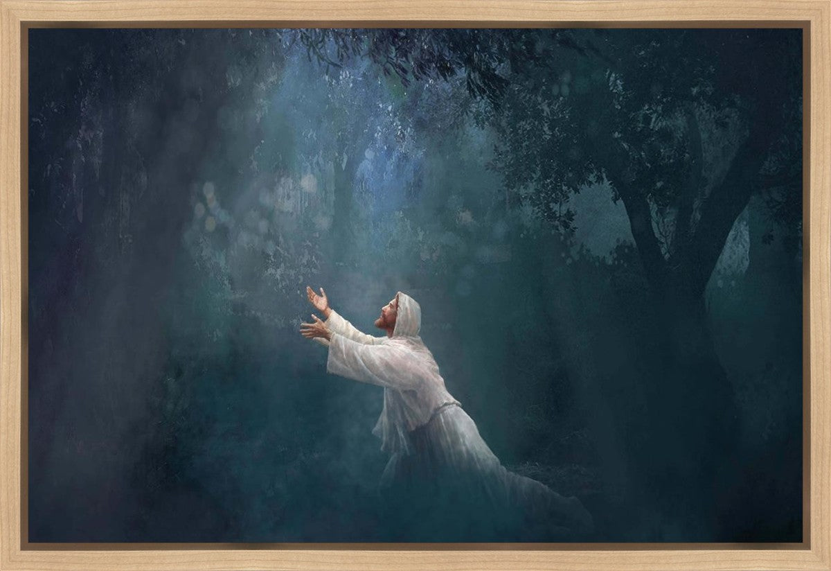 Not My Will But Thine Gallery Wrap