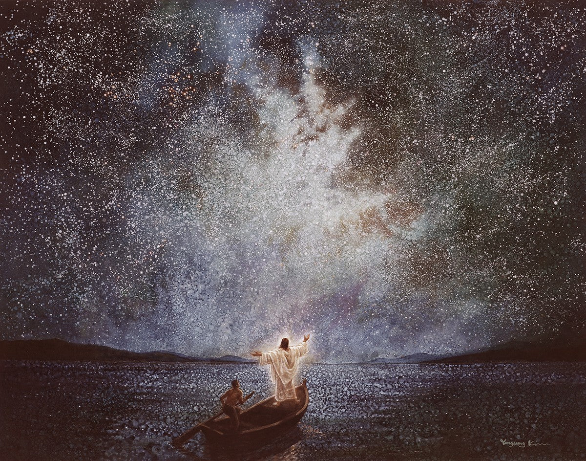 Calm and Stars Gallery Wrap