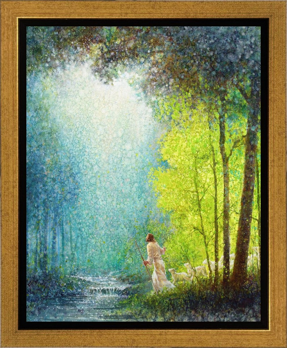 His Guiding Light Gallery Wrap