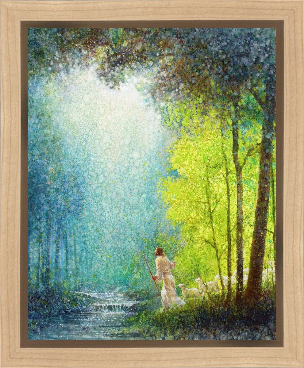 His Guiding Light Gallery Wrap