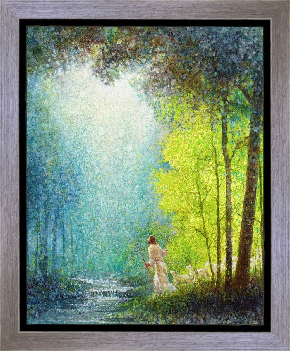 His Guiding Light Gallery Wrap