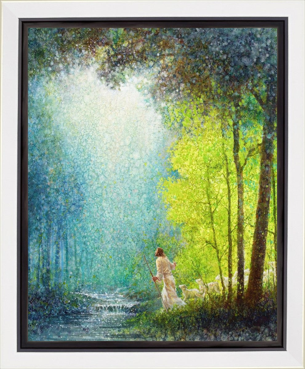 His Guiding Light Gallery Wrap