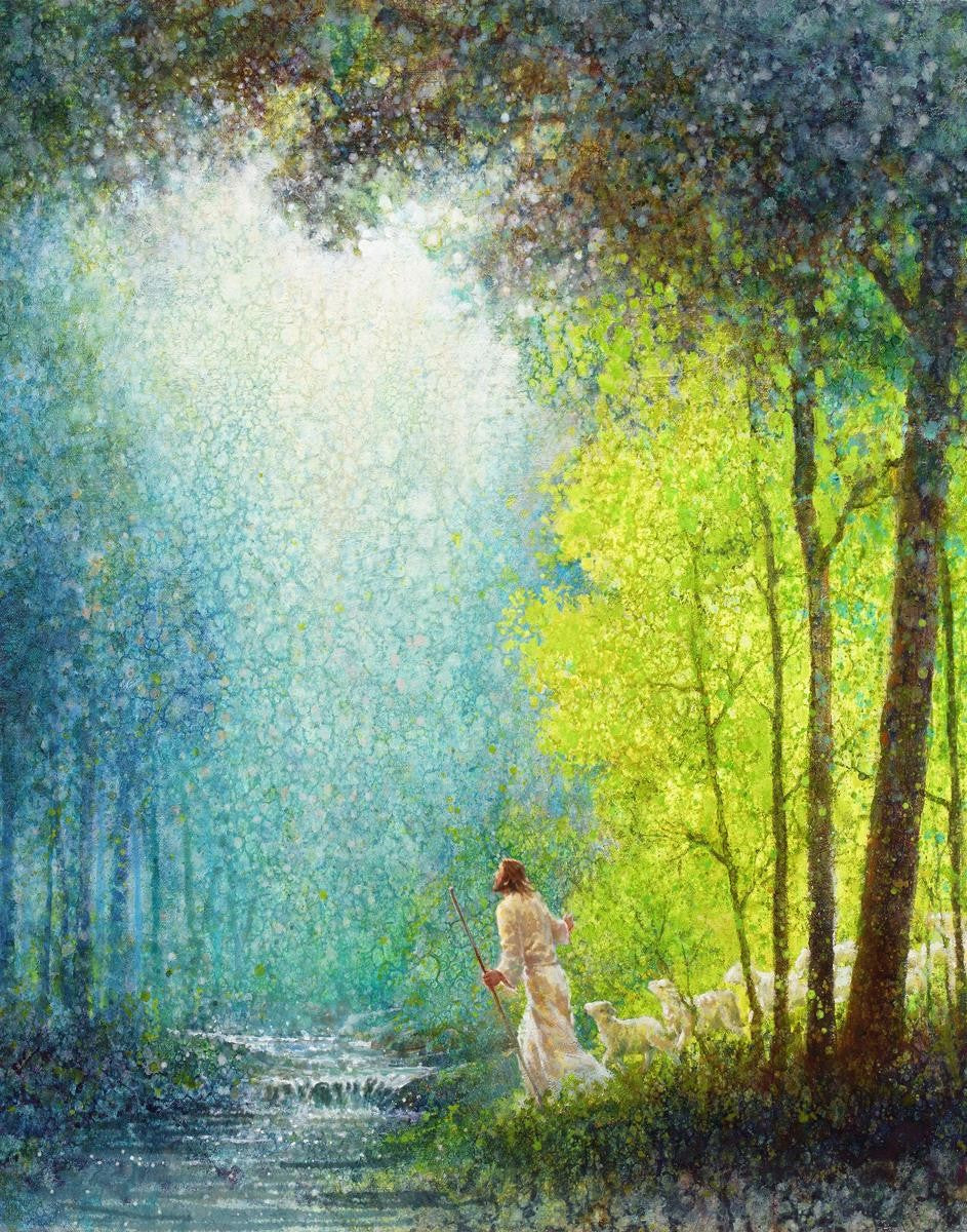 His Guiding Light Gallery Wrap