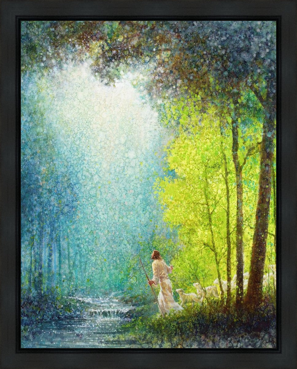 His Guiding Light Gallery Wrap