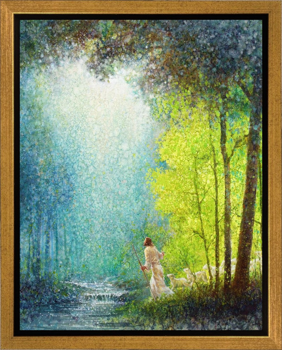 His Guiding Light Gallery Wrap