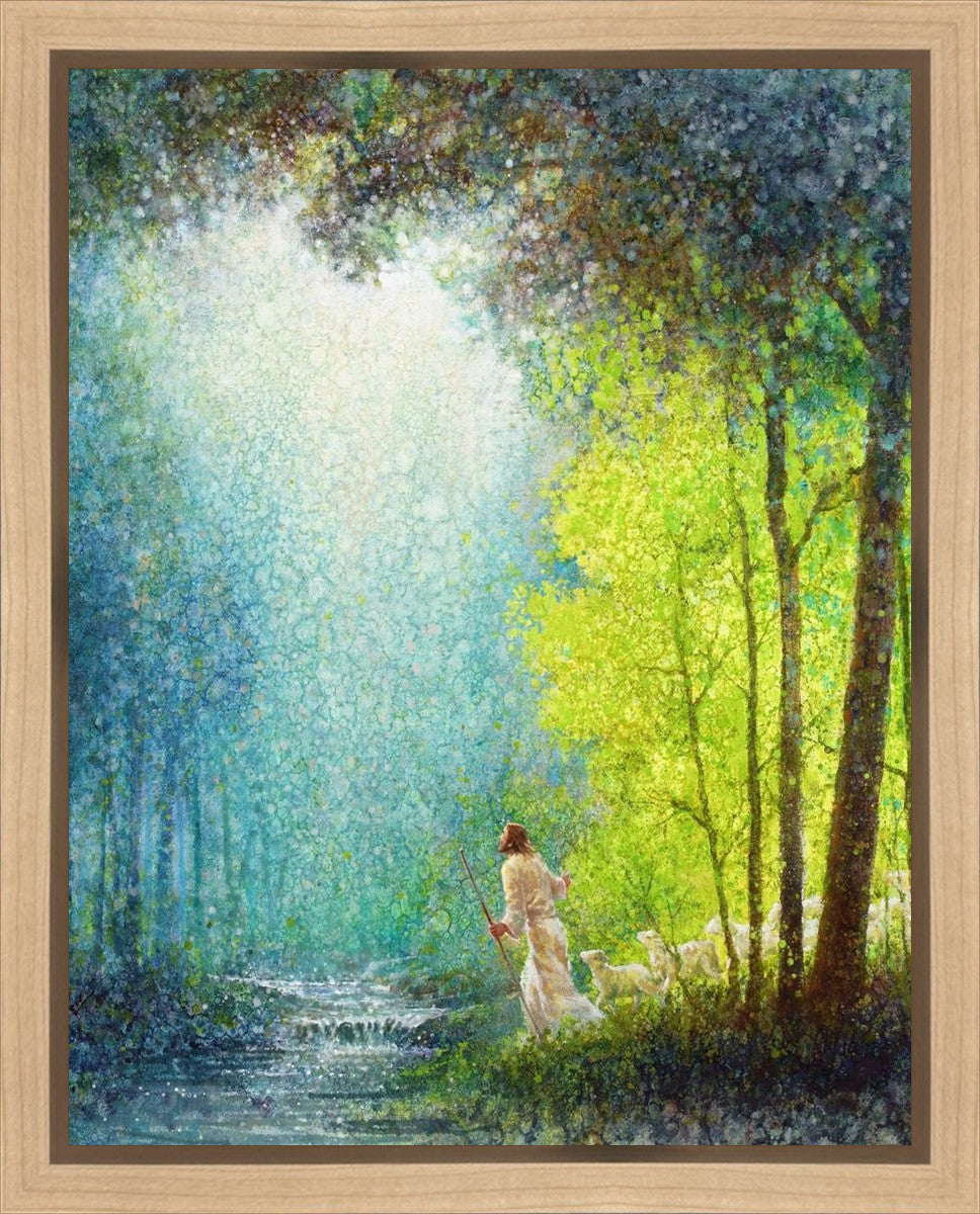 His Guiding Light Gallery Wrap