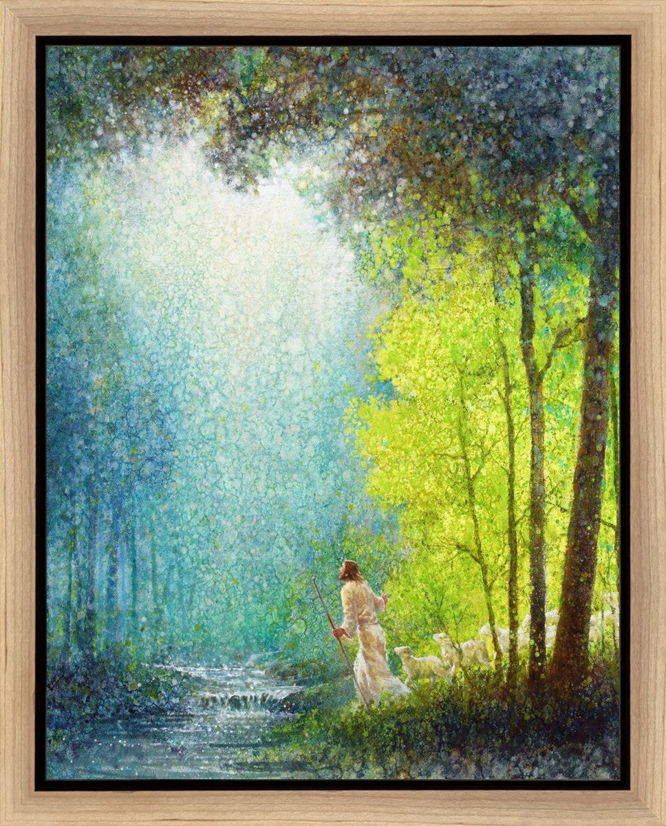 His Guiding Light Gallery Wrap