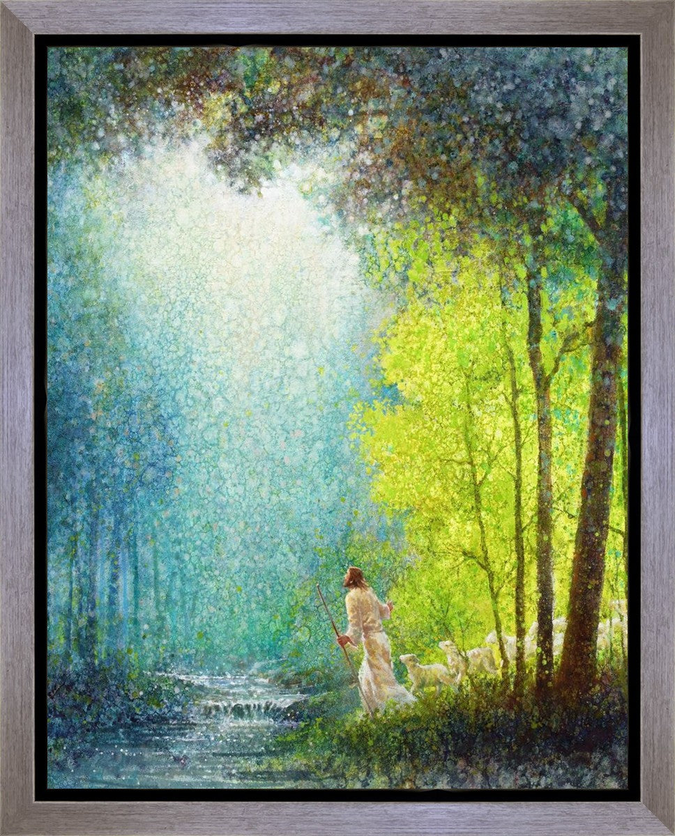 His Guiding Light Gallery Wrap