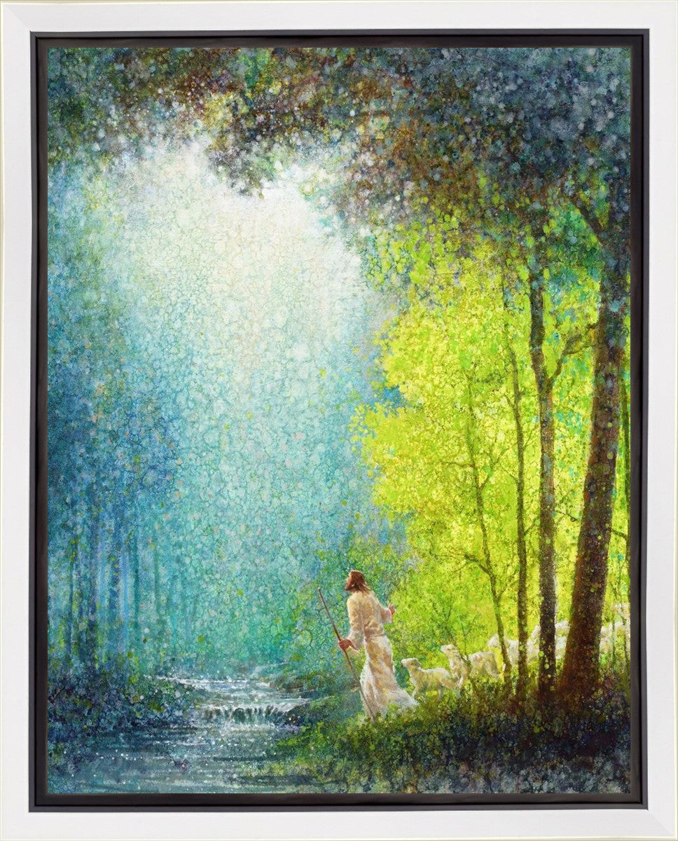 His Guiding Light Gallery Wrap