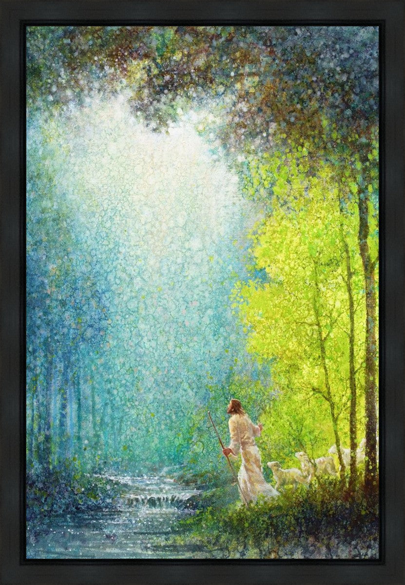 His Guiding Light Gallery Wrap