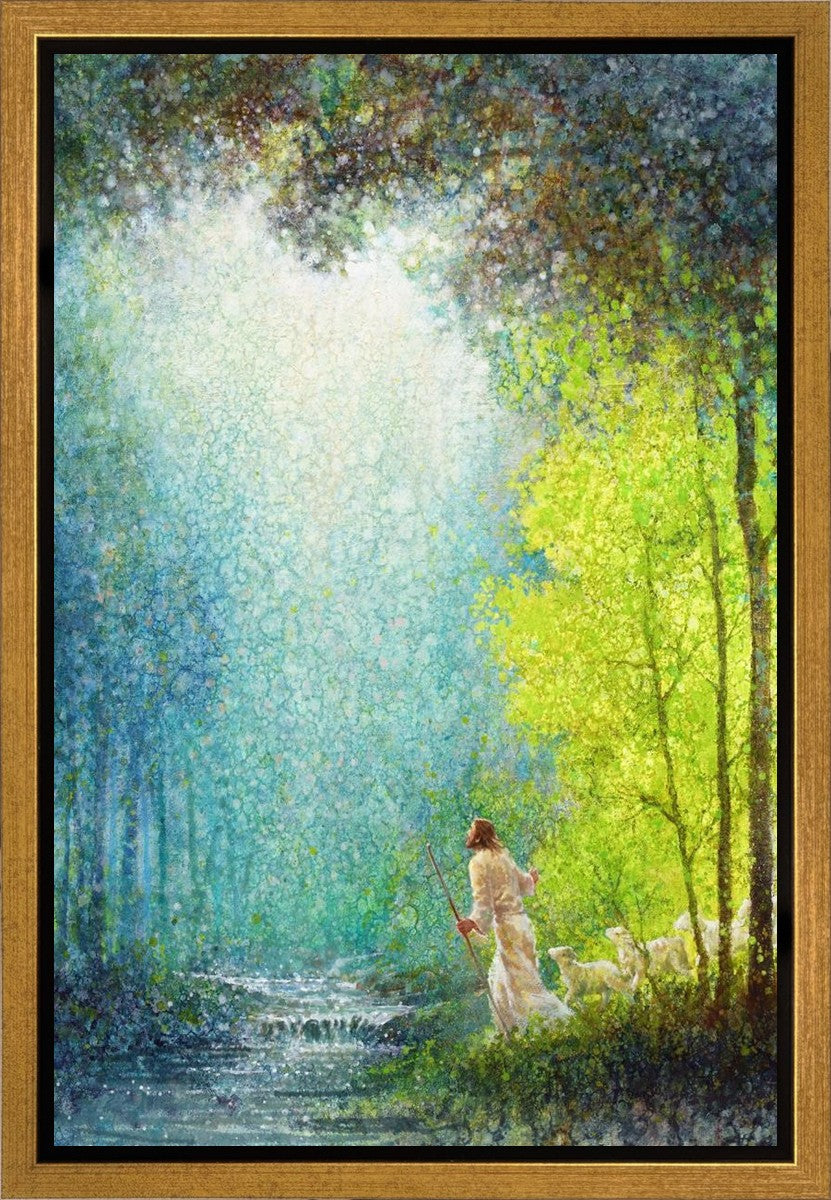 His Guiding Light Gallery Wrap