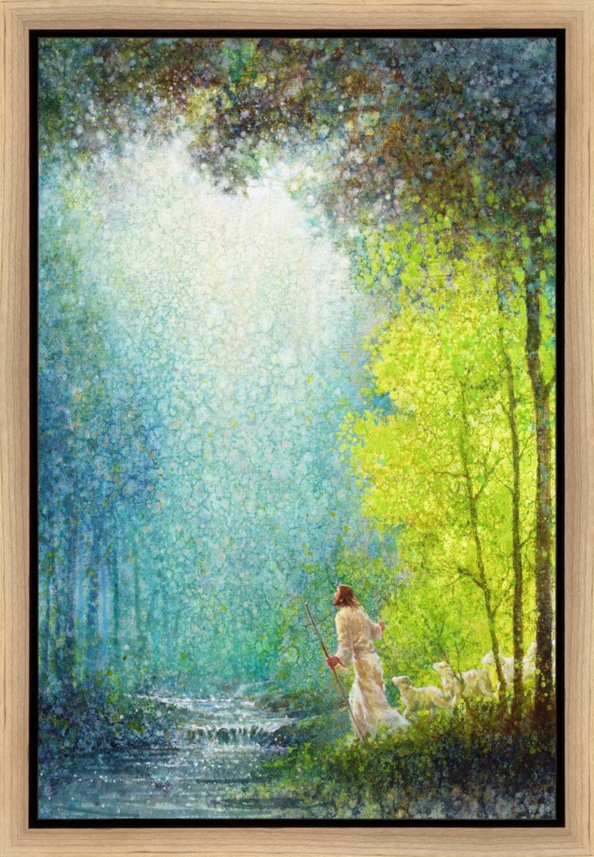 His Guiding Light Gallery Wrap