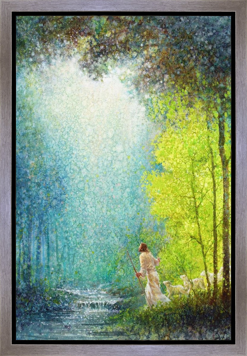 His Guiding Light Gallery Wrap