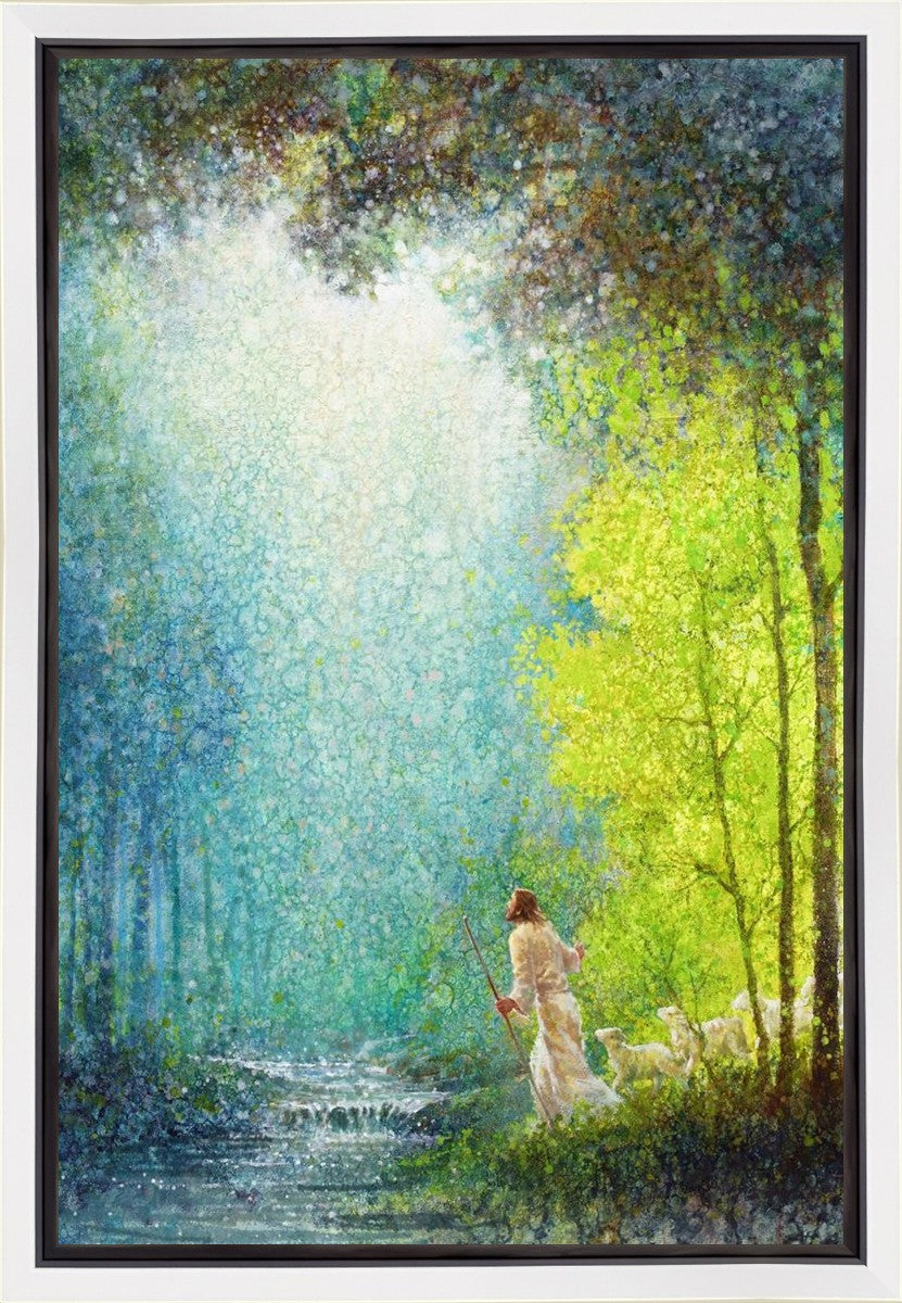 His Guiding Light Gallery Wrap