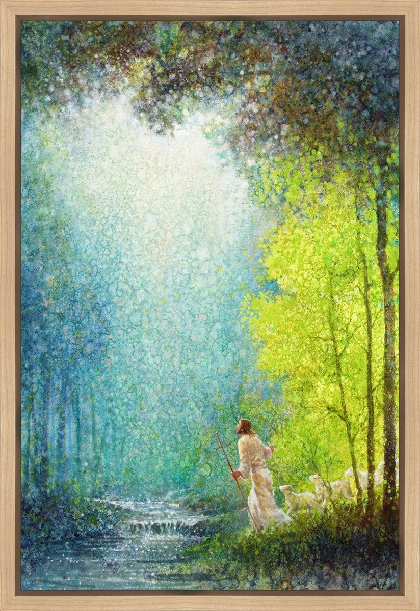 His Guiding Light Gallery Wrap