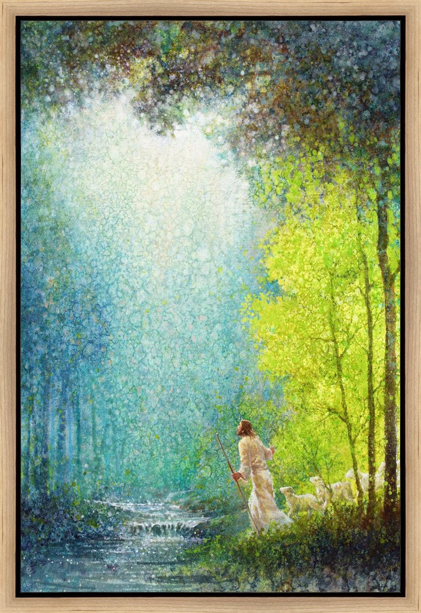 His Guiding Light Gallery Wrap