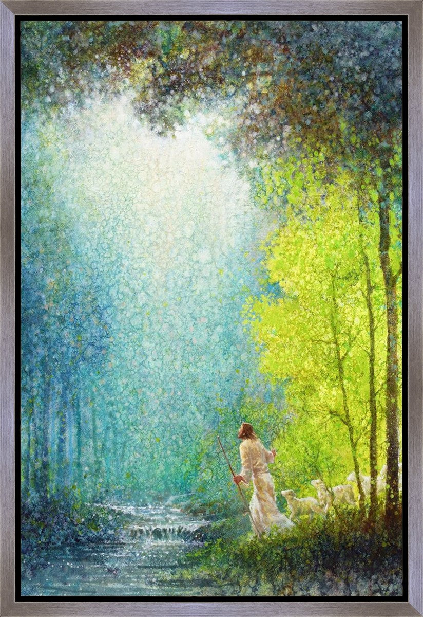 His Guiding Light Gallery Wrap