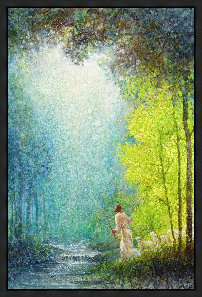 His Guiding Light Gallery Wrap