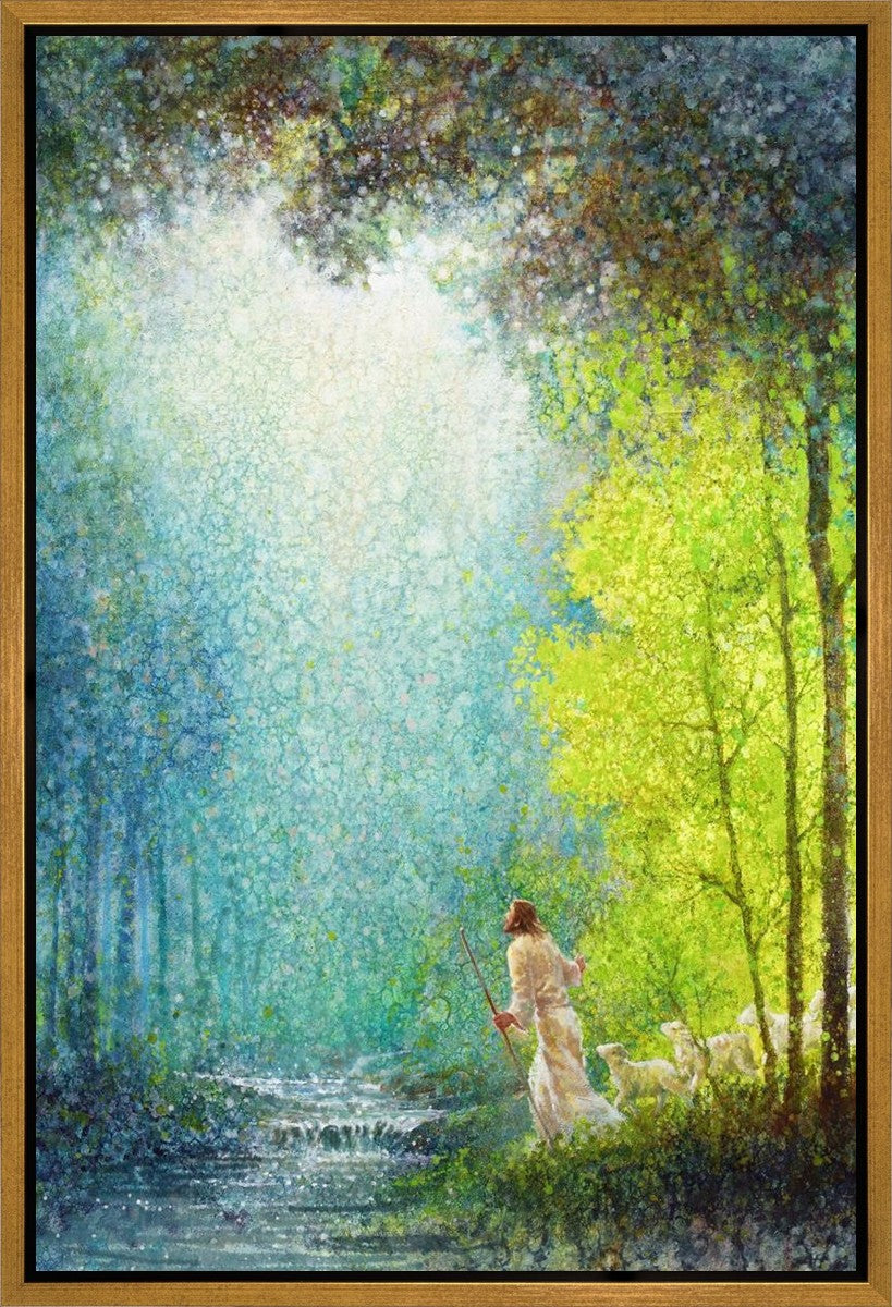 His Guiding Light Gallery Wrap