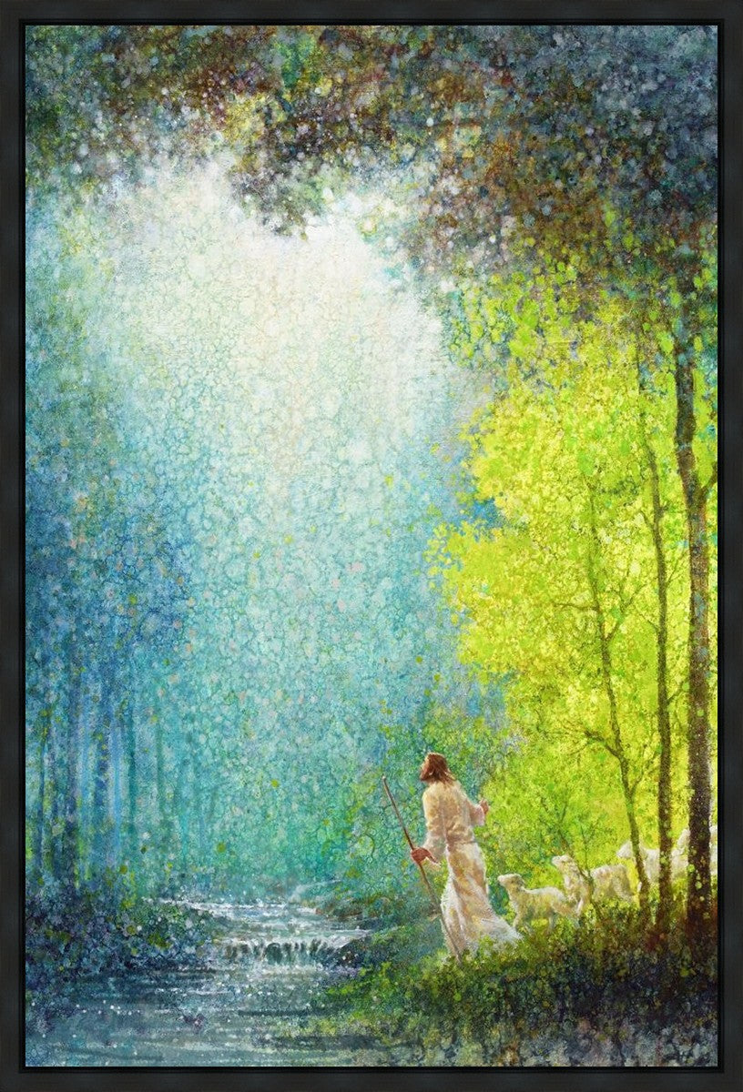 His Guiding Light Gallery Wrap
