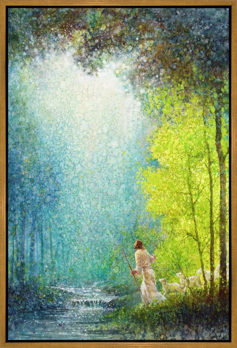 His Guiding Light Gallery Wrap