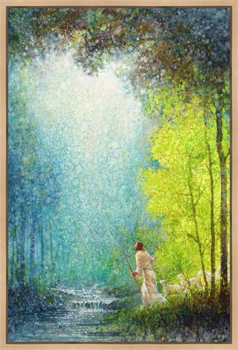 His Guiding Light Gallery Wrap