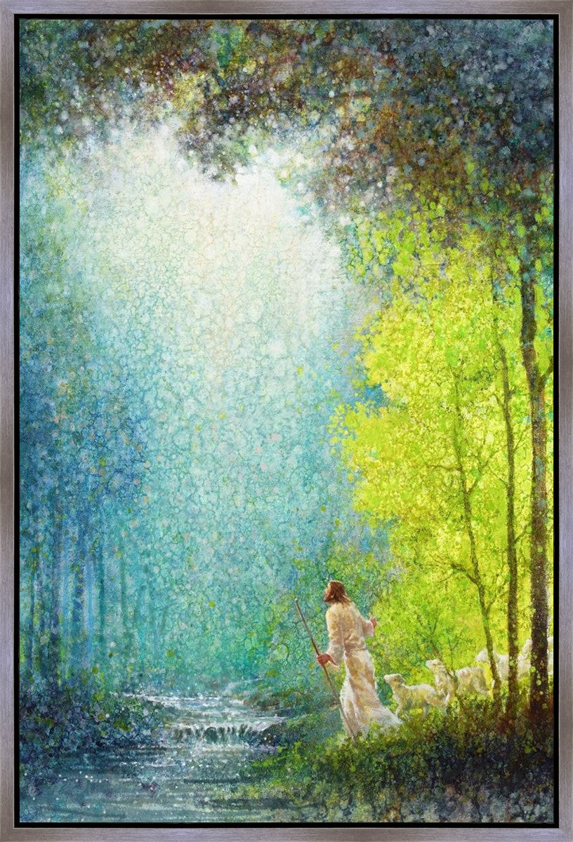 His Guiding Light Gallery Wrap
