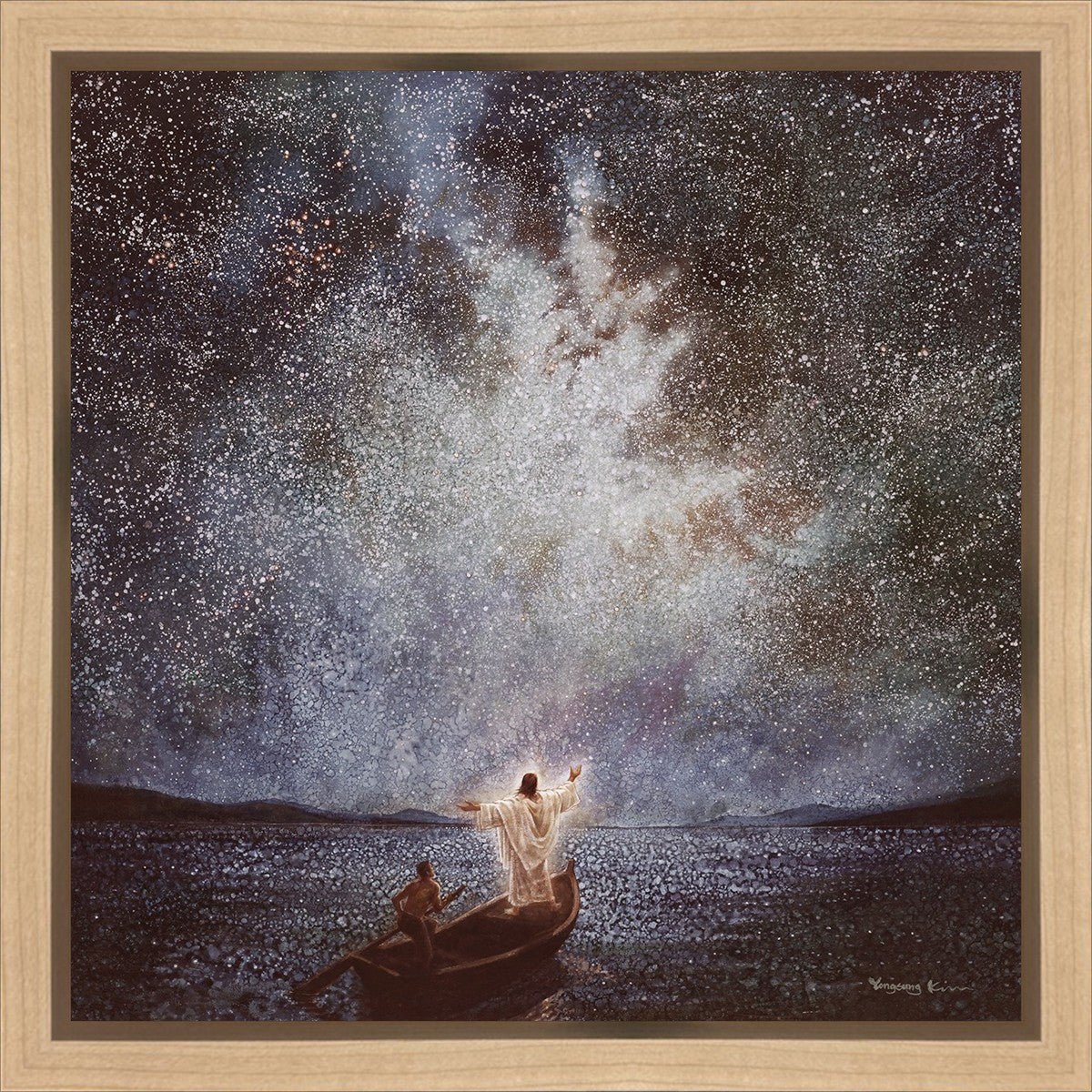 Calm and Stars Gallery Wrap