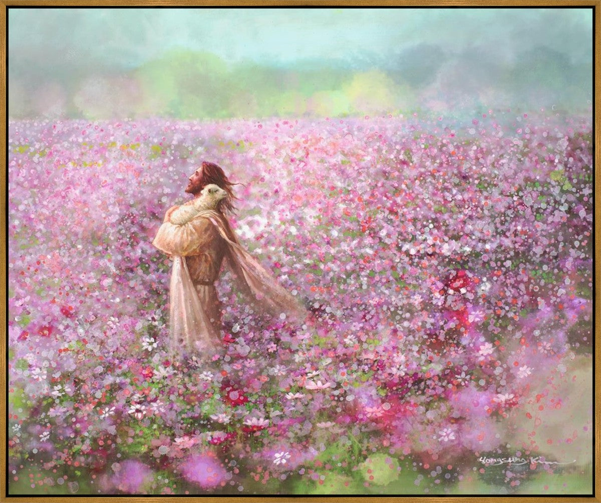 Calming Embrace Large Wall Art Gallery Wrap