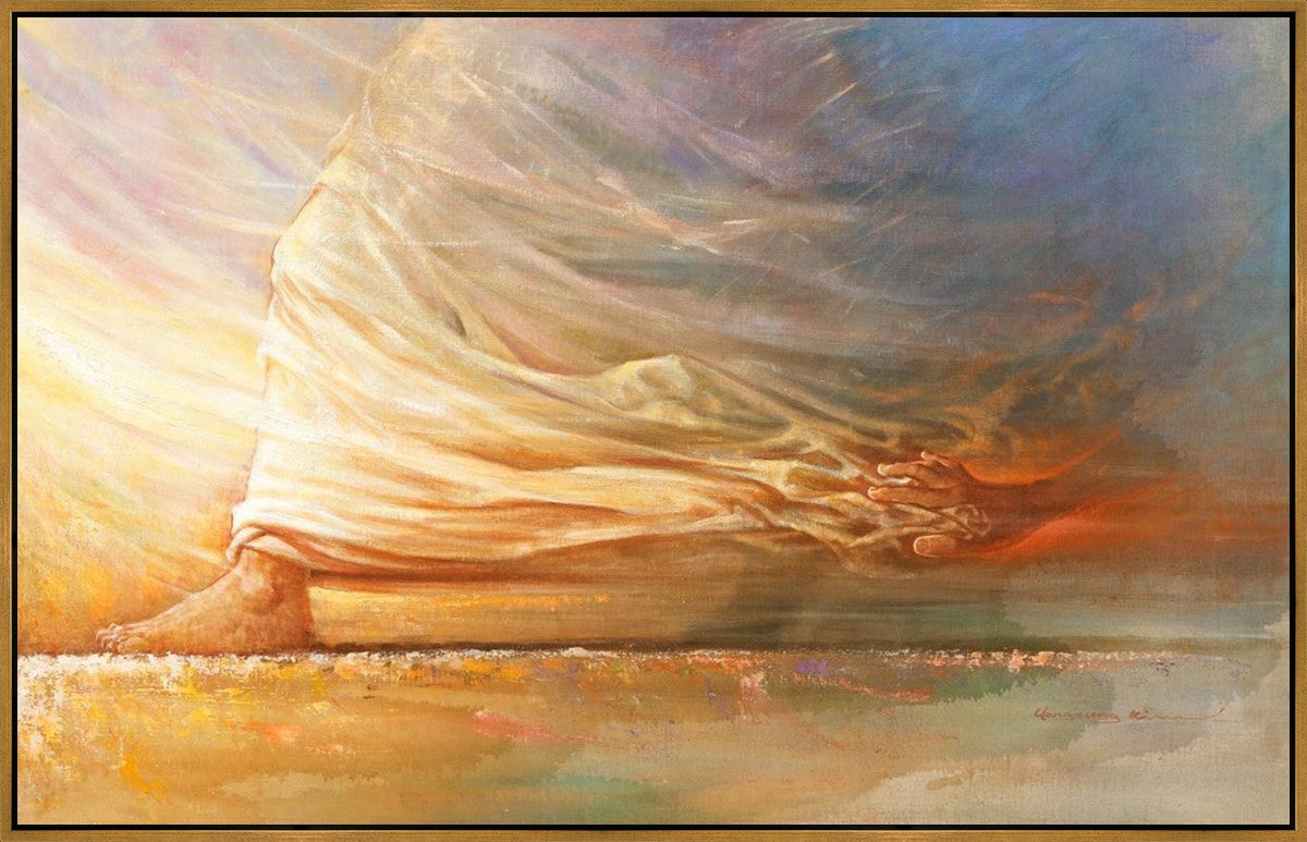 Touch of Faith Large Wall Art Gallery Wrap