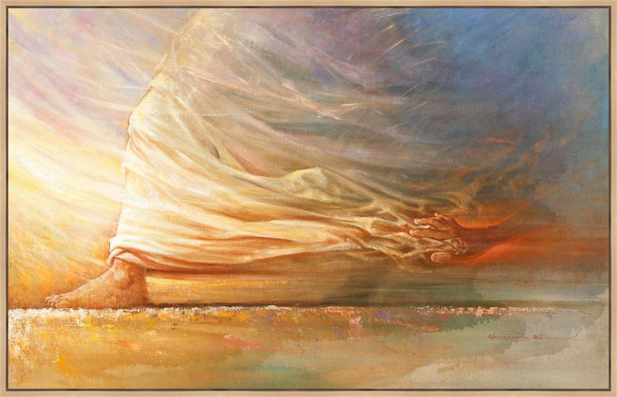 Touch of Faith Large Wall Art Gallery Wrap