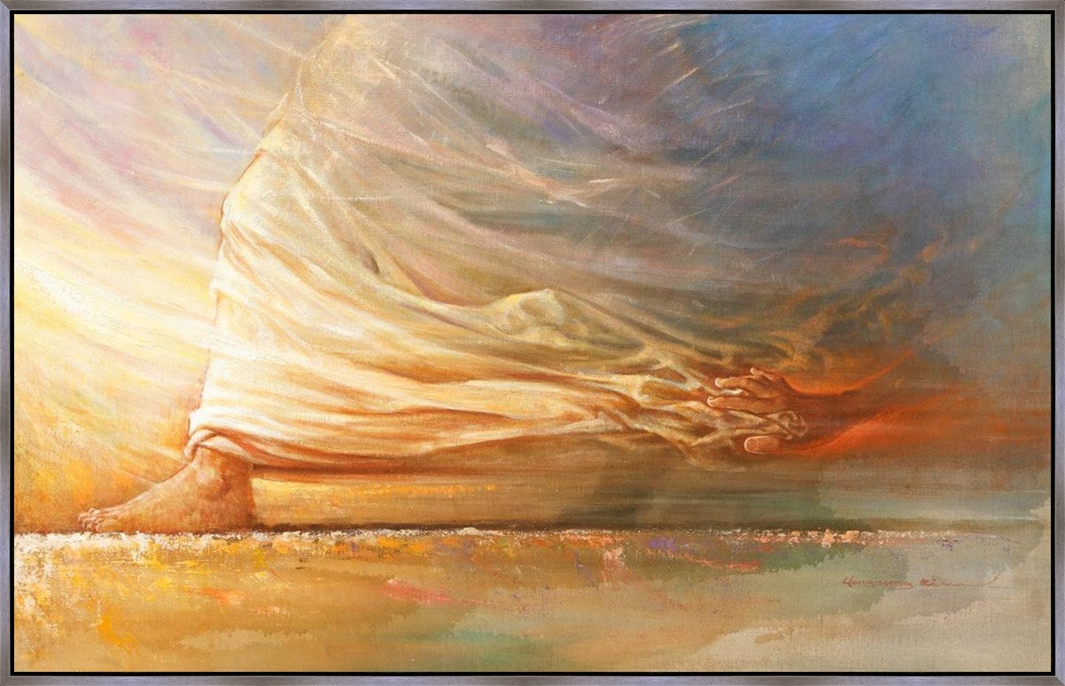 Touch of Faith Large Wall Art Gallery Wrap